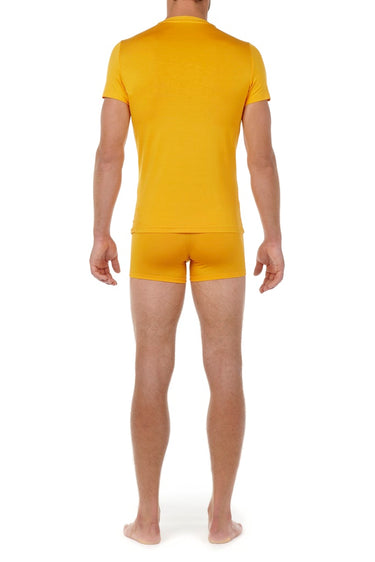 402593 Tencel Soft Tee-Shirt Crew Neck - 00YO Ginger